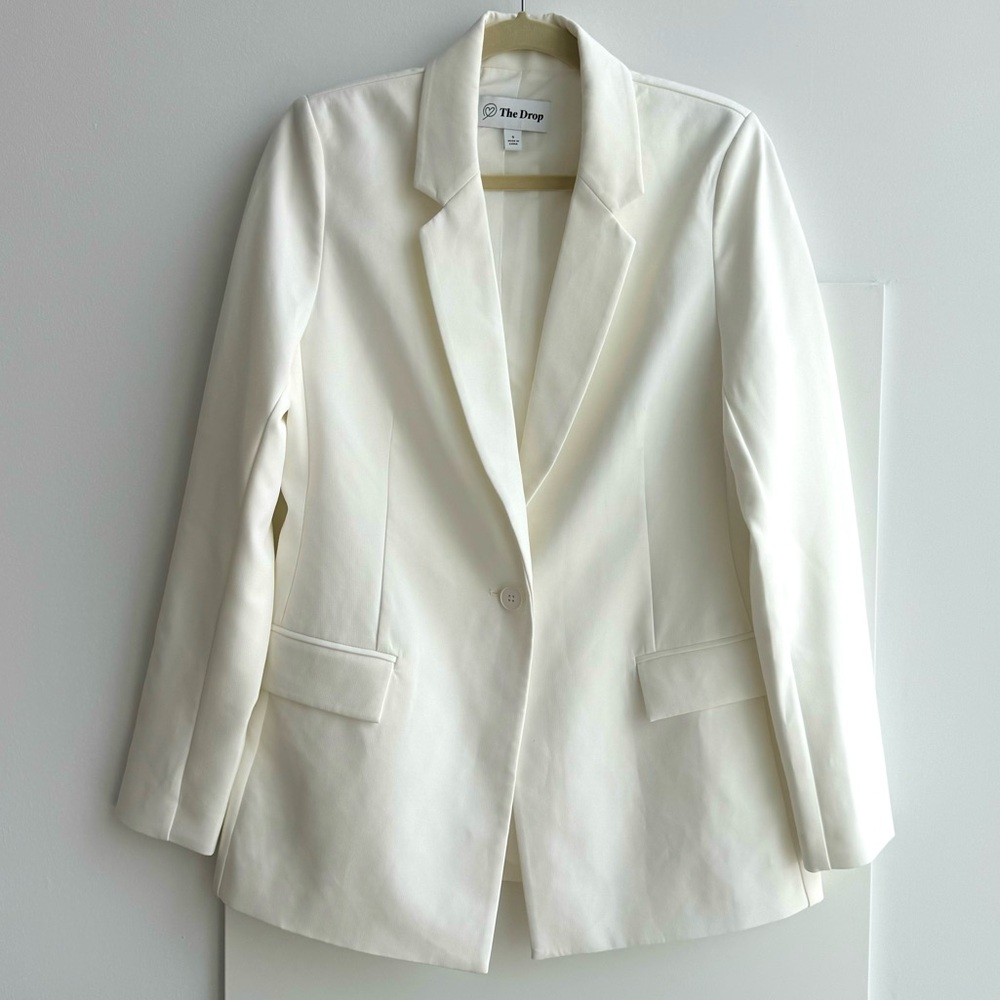 The Drop White Blazer Size Small